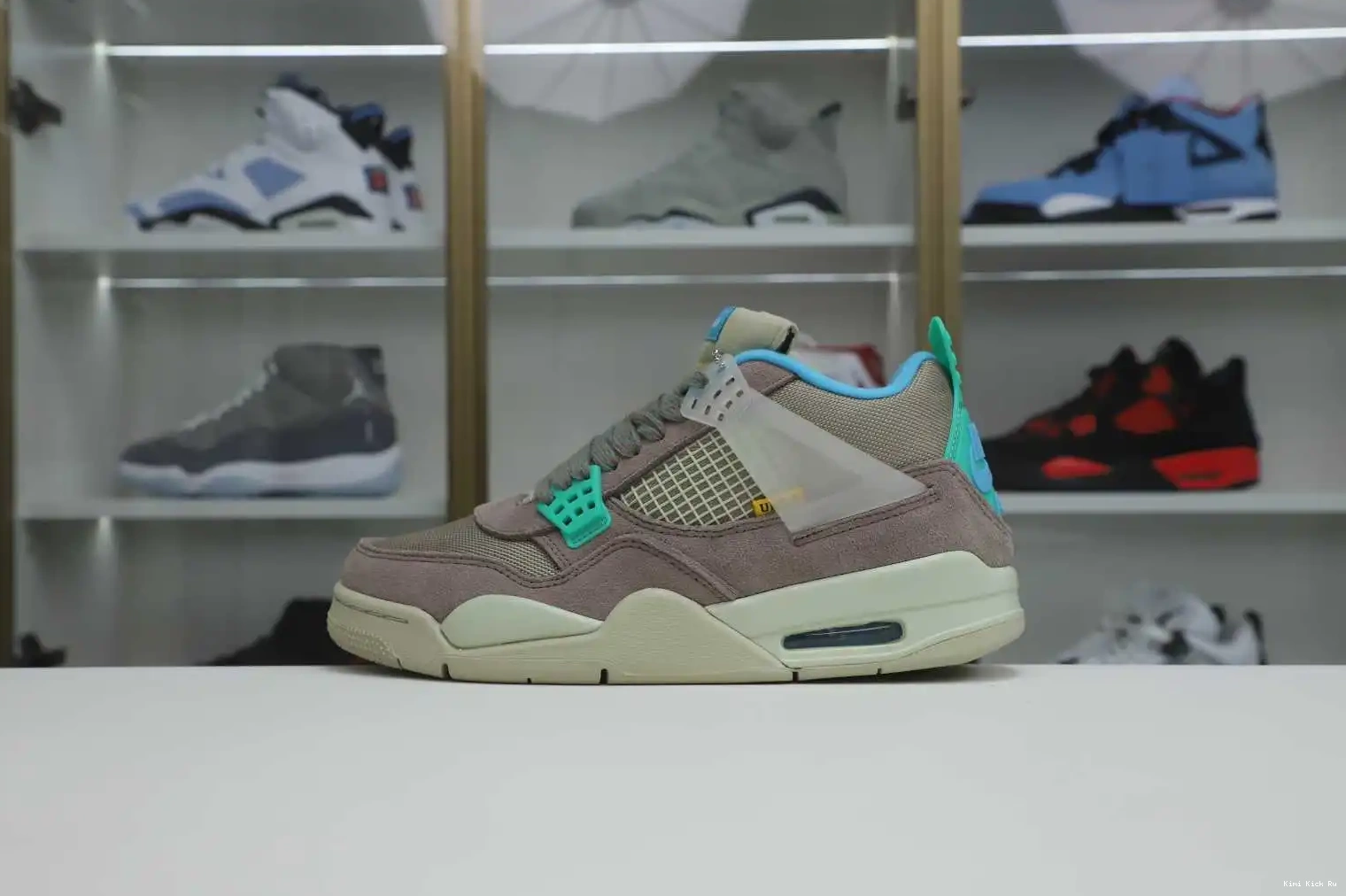 Kimikick UNION X RETRO AIR HAZE' JORDAN LA 'TAUPE 4 0505